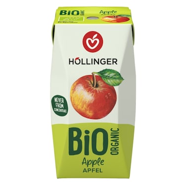 Hollinger Organic Apple Juice, 200ml