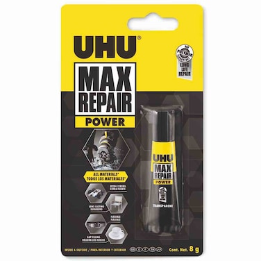 UHU Max Repair Extreme Adhesive, Transparent, 8g