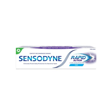 Sensodyne Toothpaste For Sensitive Teeth Rapid Action For Fast Relief 75ml