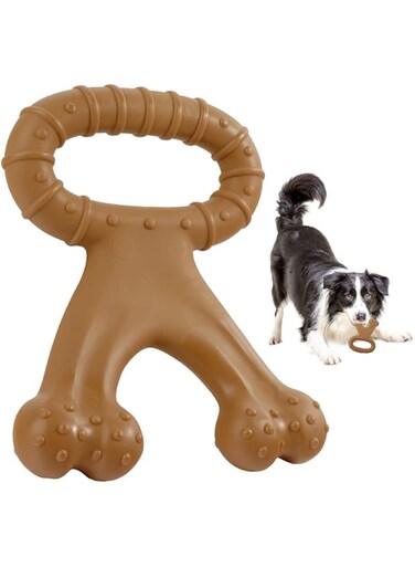 Rayyan Tough Bone Toys for Dogs, Bone Chew Toys for Aggressive Chewers, Tough Durable Interactive Toy, Interactive Train and Clean Teeth Bones for Medium to Large Dogs, Alleviates Boredom