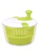 Salad Vegetable Dehydrator Rotor with Handle Manual Lettuce Washing &amp; Drying Machine, Easy Water Drain, Efficient Vegetable Dryer, Quick Salad Prep, Green, Ideal for Greens, Fruits, and Herbs