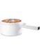 Ceool Hot Pot Electric, 1.5L Portable Electric Skillet with Nonstick Coating, Dual Power Control Options, Multi-Function Cooker for Stir Fry, Steak, Noodles, Ramen Cooker for Home, Dorm and Office