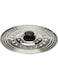 Ibili Stainless Steel Prisma Universal Lid for Pots, Pans &amp; Skillets, One Size Fits All 8.6-10.2 Inch Pots, Pans, Skillets &amp; Woks, Dishwasher Safe - Replacement Frying Pan Cover &amp; Skillet Lid