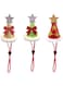 PORUPAEL Pack of 3 Adjustable Christmas Hat for Dog Cat Christmas Hat for Pet Santa Hat Pet Christmas Costume for Dogs and Cats for Christmas Party New Year Decorations