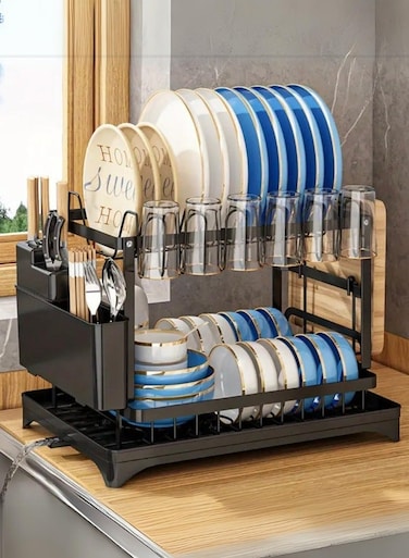 Stainless steel dish drying rack