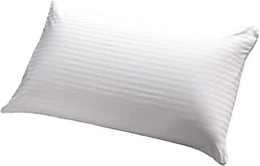 Home Press Pillow 1Pc - Size 45 Cm X 70 Cm Outer Cover: 100% Microfiber Filling: 100% Hollow Fiber Soft Feel Color White (Standard - W 45 x L 70 cm)