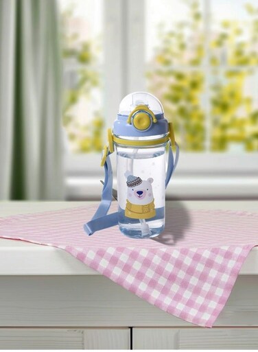 Water Bottle For Kids BPA Free Non-Toxic, Plastic 460ml