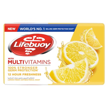Lifebuoy  Bar Soap  Lemon Fresh 125g