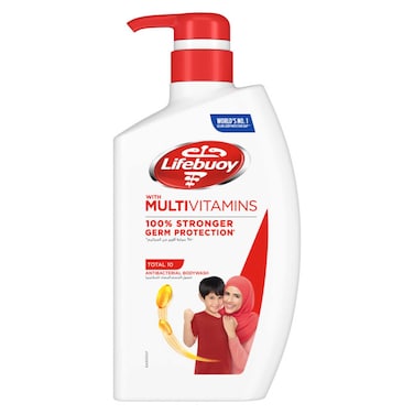 Lifebuoy Antibacterial Body Wash Total 10 500ml