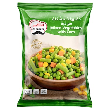 Al Kabeer Mixed Vegetables, 400g