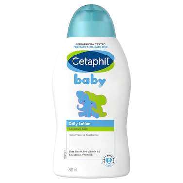 Cetaphil Baby Daily Lotion for Sensitive Skin, 300ml