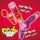 Bazooka Flip-N-Dip Push Pop Strawberry and Blackcurrant Candy, 25g