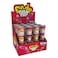 Bazooka Flip N Dip Push Pop Strawberry, 25g Pack of 12
