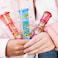 Bazooka Flip N Dip Push Pop Strawberry and Blackcurrant Candy, 25g, Pack of 12