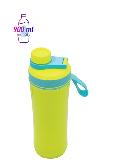 Cooltech Plastic Water Bottle Green, Pwb019, 900Ml