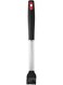 BBQ Brush BZJ0010 &acirc;&euro;&ldquo; High-Heat Resistant Silicone Grill Brush   Soft-Touch Handle   Glazes Meat &amp; Easy Storage