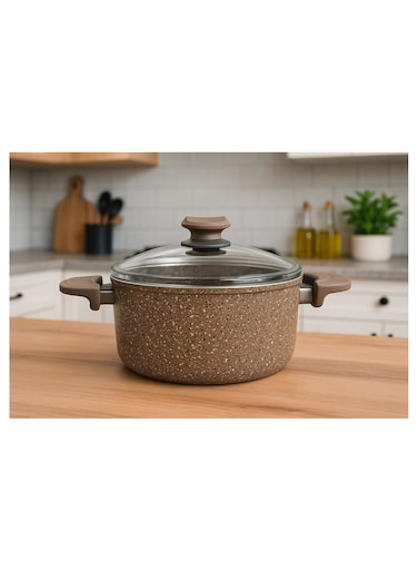 3110 - 20 CM Granitec Non Stick casserole. Made in Turkey