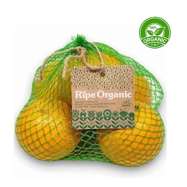 Ripe Organic Oranges 550g