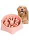 NeoStyle Slow Feeder Dog Bowls,Slow Eating Dog Bowl,Non-Slip Puzzle Anti-Choking Puppy Bowl,Perfect for Medium Small Dogs and Cats(Hexagon pink)
