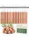 CEDAR HOME Hyde Blocks for Clothes Storage   Hang Ups &amp; Balls   Clothes Protection &amp; Deodorizer   22 Pieces, 12 Hang Ups &amp; Bonus 10 Balls   U.S.A Seller