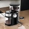 Multi-Speed Coffee Grinder 150W Electric Burr Grinder 240g Capacity Adjustable Settings Black