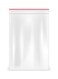 Zipper Bag Plastic - 100 Pieces Transparent 7x5cm