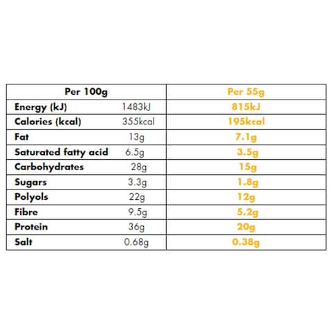 Fulfil Chocolate Caramel and Cookie Dough Vitamin and Protein Bar 55g