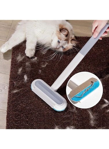 Incisae Cat Hair Remover Furniture,Dog Hair Remover for Couch,Reusable Lint Roller,Pet Hair Removal Tool,Carpet Rake for Pet Hair Removal