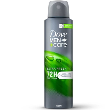 Dove Men+Care  Antiperspirant Deodorant Body Spray  Extra Fresh Citrus Scent 150ml