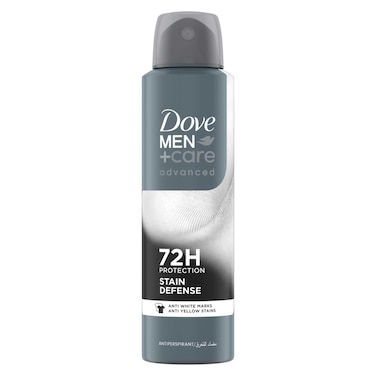 Dove Men+Care Antiperspirant Deodorant Spray, Stain Defense, 150ml