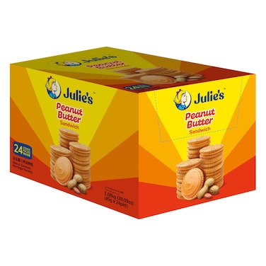 Julie's Peanut Butter Sandwich Biscuit, 1.08kg
