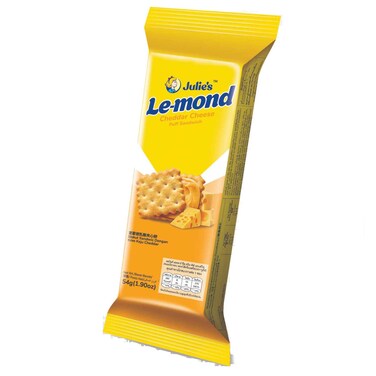Julie's Lemond Cheddar Cheese Cream 54g