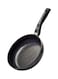 Promo Aluminium Deep Frying Pan Black 24x6cm