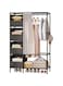 Clothes Rack, Clothing Rack with Storage Bag, Garment Rack, Non-woven Shelves for Shoes, Clothes Rack for Bedroom, Hallway, Entryway (28-06)