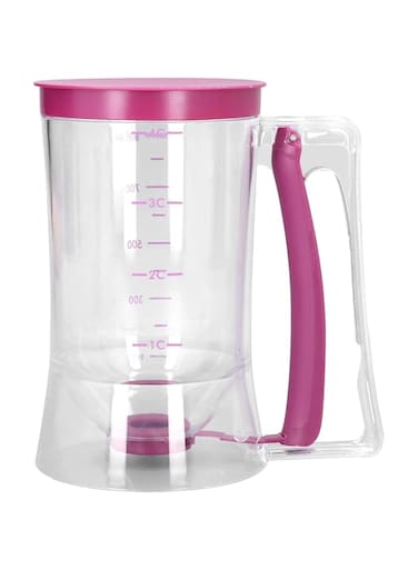 Juicemoo Pancake Dispenser, Batter Dispenser Wide Opening for Waffles for Baking for Kitchen