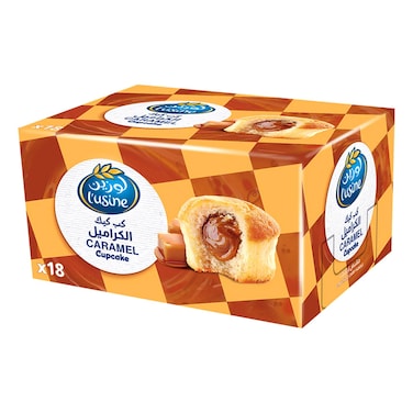 لوزين كاب كيك الكراميل، 30 غرام حزمة من 18