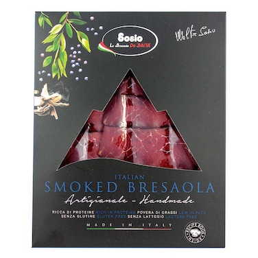 Sosio Smoked Bresaola, 80g