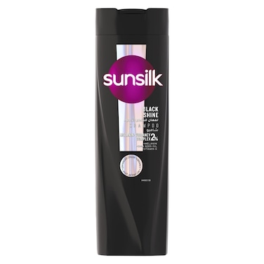 SUNSILK Shampoo, Black Shine, 200ml