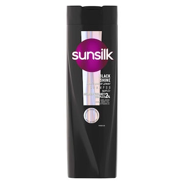 SUNSILK Shampoo, Black Shine, 200ml