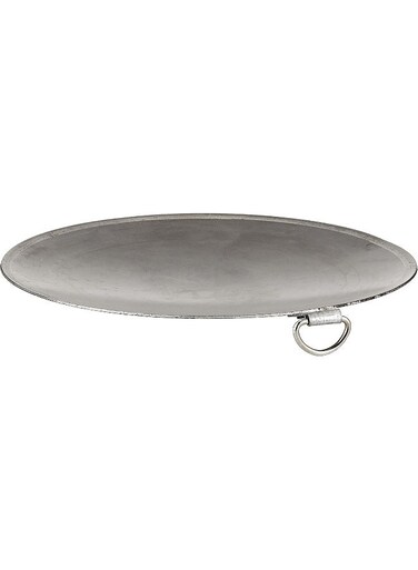 Iron Ring Tawa, 27 CM, Black, IRT011, Dosa Tawa, Flat Fry Pan, Pancake Maker Black 27cm
