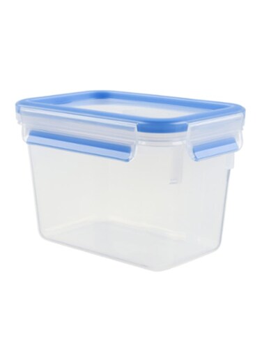 Masterseal Food Container Clear/Blue 1.1Liters