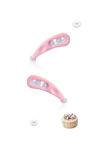 Sweet seven Fondant Embosser Cutter Set - Cake Decorating &amp; Baking Tools for Fondant, Sugar, Biscuits, Chocolate - Create Stunning Designs Easily!