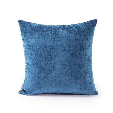 Home Nova Textured Filled Cushion with Down Alternative Filling Ultimate Comfort for Decorative Cushion Bed, Couch, Sofa and Supportive Use, Premium Square Pillow 48x48cm - Dark Teal, 1 Piece