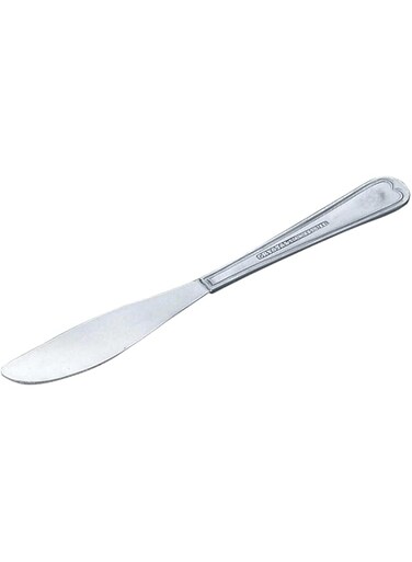 Crystal Sleek Design Stainless Dessert Knife - 3 Pieces