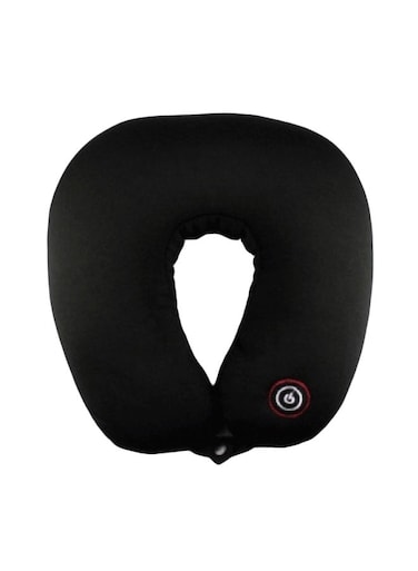 Pillow With Earplugs Black