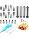 Cannoli Tubes Cream corner molds, stainless steel cream roll molds, spiral croissant molds, cone molds, for cream roll molds, cake tool kit, molds with ice spout and cleaning brush