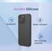 Case for Honor 200 Lite 5G 2024, Liquid Gel Rubber Bumper Case with Soft Microfiber Lining Cushion Slim Hard Shell Shockproof Protective Cover for Honor 200 Lite 5G (Black)