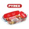 Pyrex Classic 700ml Rectangular Mini Roaster - Ideal for Small Bakes, Gratin &amp; Roasting