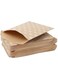 Kraft Paper Cookie Bags with White Round Pattern, (5 x 7 Inch) Paper Bags Greaseproof Envelopes Brown Paper Snack Bags Cookie Bags Popcorn Bags