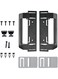 TERRIFI 2 Pack RV Refrigerator Door Latch, Black Door Handle Holder Grip, Standard Door Handle Combo-6/8, Fits Amii DM2672, DM2682, DM2872, DM2882 Refrigerators